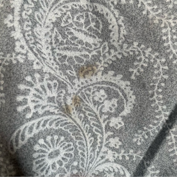 Roper Pearl Snap Long Sleeve Men’s Large Shirt Blue Paisley Western Cowboy Rodeo - Picture 6 of 6